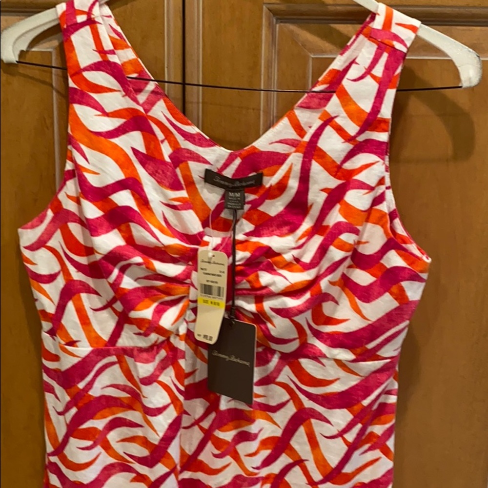 TOMMY BAHAMA M FLAMENGO WAVES DRESS NWT